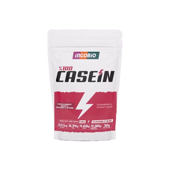ingobio Casein Çilek ve Kurabiye Aromalı