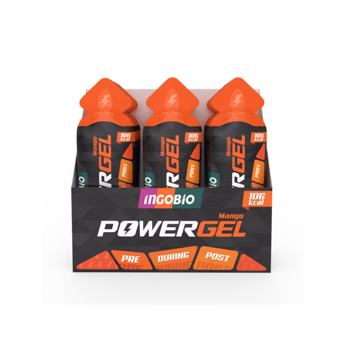 PowerGEL Mango Elektrolit İçeren Mango Aromalı Sporcu Enerji Jeli - 15 Adet