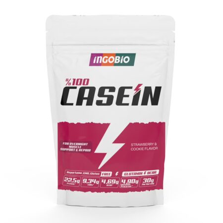 ingobio Casein Çilek ve Kurabiye Aromalı