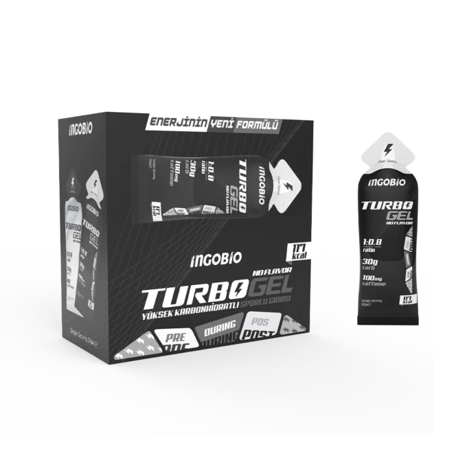 TurboGel Enerji Jeli 1:0.8 Kolay Sindirim, 30g Karbonhidrat